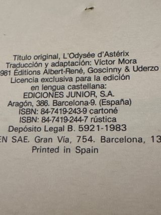 La odisea de Astérix