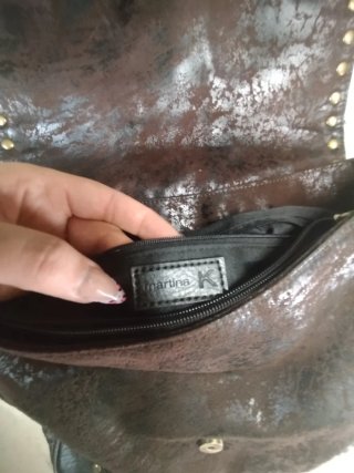 Borsa Michael Kors Nero e Marrone