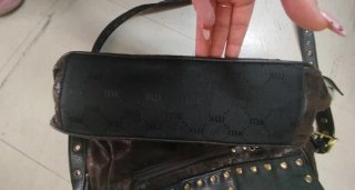Borsa Michael Kors Nero e Marrone