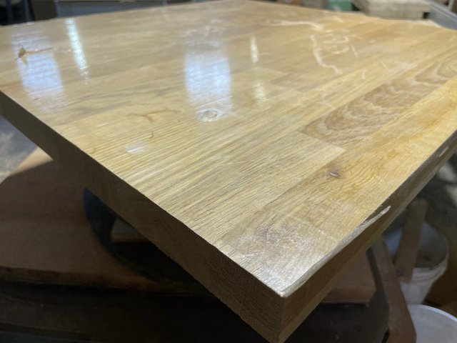 Tablero de roble macizo
