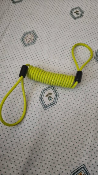 Cable recordatorio candado moto/bici