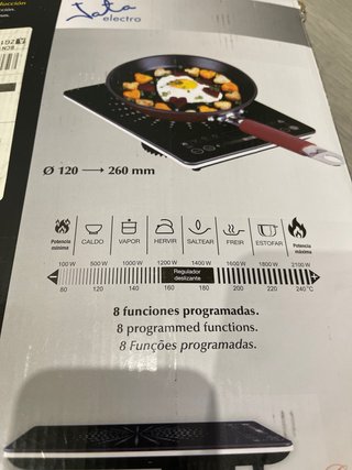 Placa Inducción Jata Electro