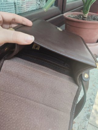 Bolso de cuero hombre