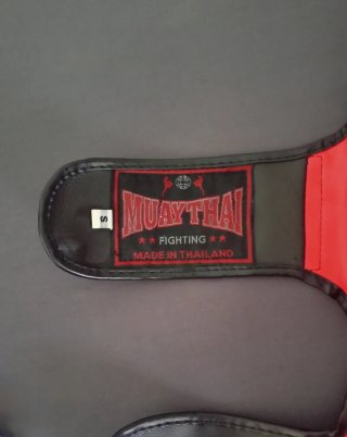 Parastinchi Muay Thai Fighting Taglia S - Rossi
