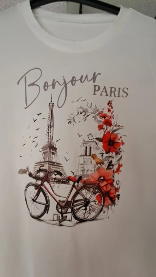 Camiseta Bonjour París