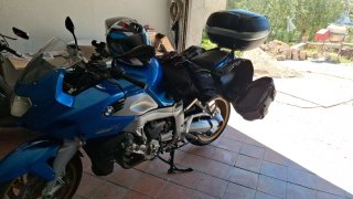 BMW K1200R Sport 2008 Azul/Plata