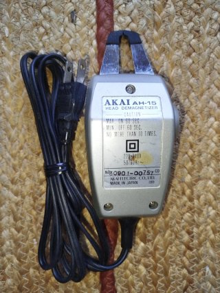 NUEVO• AKAI AH-15 Desmagnetizador de Cabezales