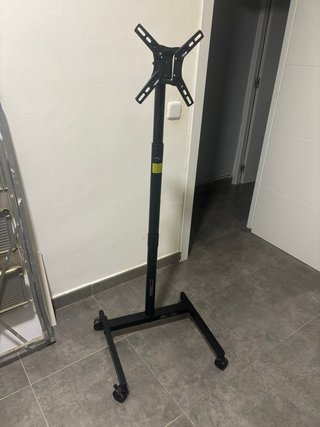 Carrito TV portátil con ruedas