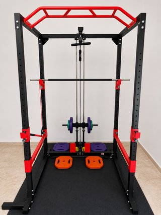 Rack Musculación Multifunción + Banco