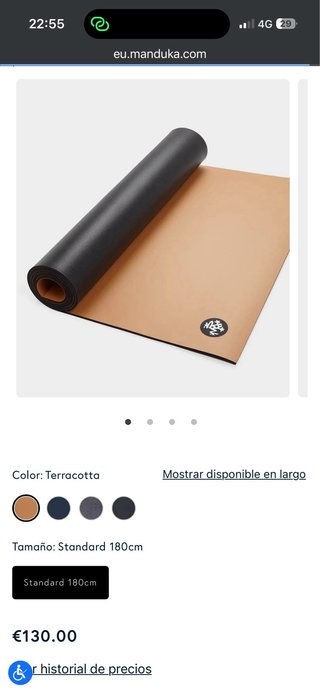 Esterilla Yoga Pilates Verde