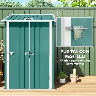 Caseta Jardín Metálica Outsunny 0,92 m²