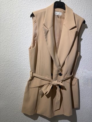 Chaleco Beige