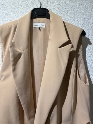 Chaleco Beige