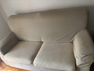 Sofá de 2 plazas color beige URGE