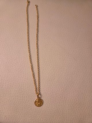 Cadena y medalla escapulario oro 18k Tomás Colomer