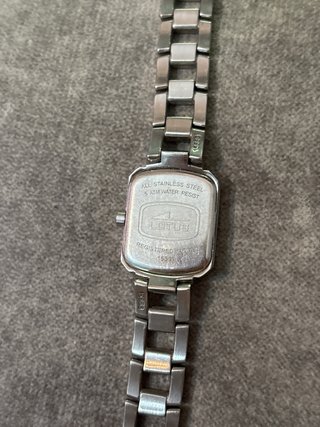 Reloj Lotus Mujer Plata y Blanco