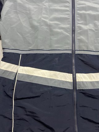 Chaqueta Adidas Azul y Gris