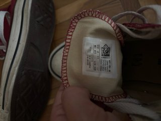 Converse granates caña alta