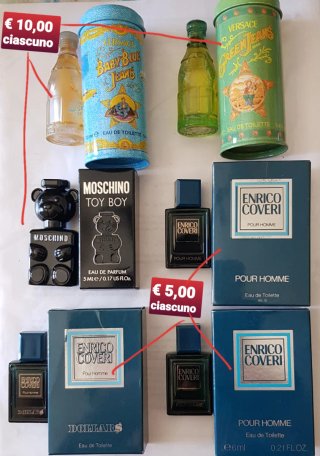 Miniature profumi Adam - 3 pezzi