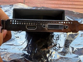 HP GTX 1650 4GB + Cable DVI-HDMI