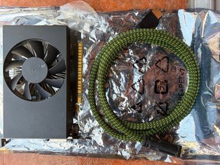 HP GTX 1650 4GB + Cable DVI-HDMI