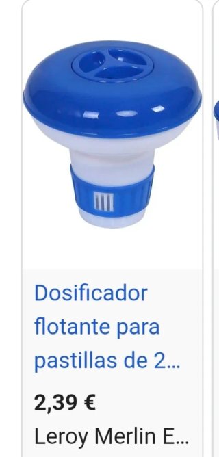 4 Dosificadores flotantes cloro