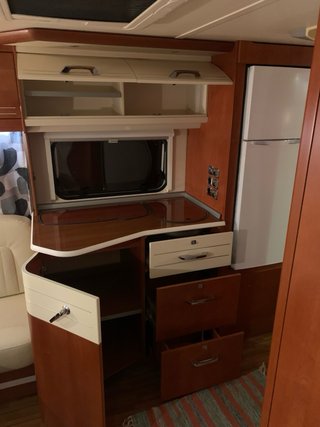Caravana Tabbert Puccini 6,95m, matrícula francesa