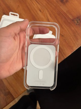 Funda iPhone 17 Pro Transparente MagSafe