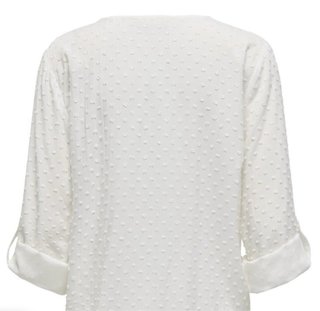 Blusa JDY plumeti blanca Talla M