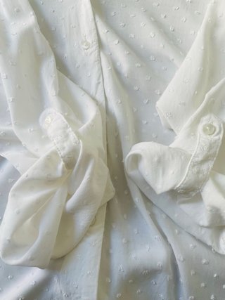 Blusa JDY plumeti blanca Talla M