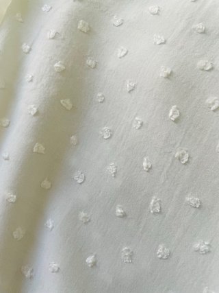 Blusa JDY plumeti blanca Talla M