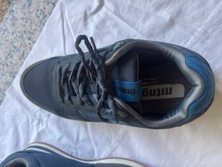 Zapatillas Mustang Azul y Gris