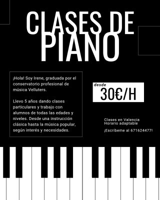 Clases de piano
