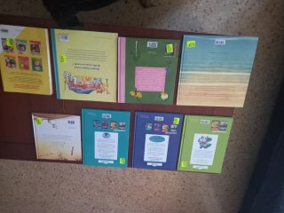 8 libros infantiles en frances, lote.