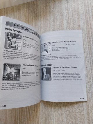 MANUAL PERFECT DARK ESPAÑOL NINTENDO 64