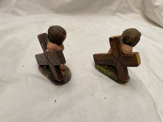 Figuras Niño Jesús y Cristo pequeñas 10cm
