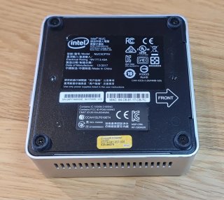Mini PC Intel NUC N3050 8GB RAM 120GB SSD W11