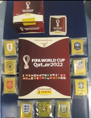 Álbum Qatar 2022 Completo sin pegar +actualización