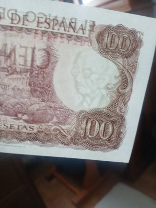 Pareja 100 Pesetas 1970 SC Correlativas