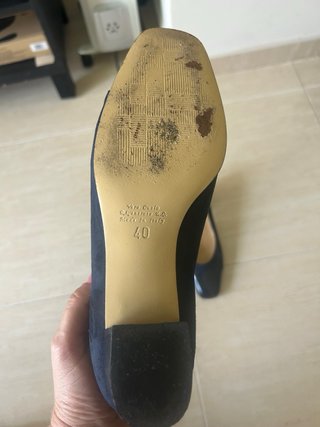 Zapatos Andrea Fabiani Talla 40 Azul Marino