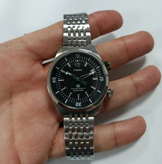 Orologio Timex Waterbury Acciaio Nero