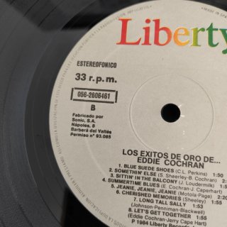 Vinilo LP Eddie Cochran - Pioneros del Rock