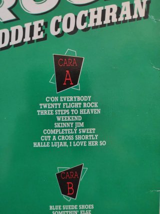 Vinilo LP Eddie Cochran - Pioneros del Rock