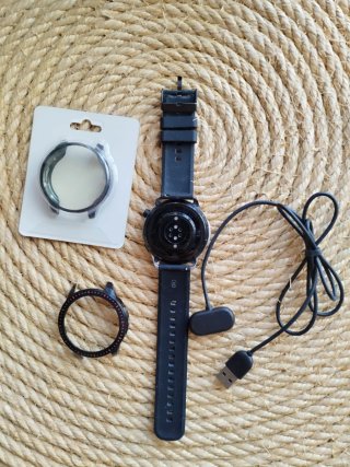 Amazfit GTR 4 Smartwatch Negro/Plateado