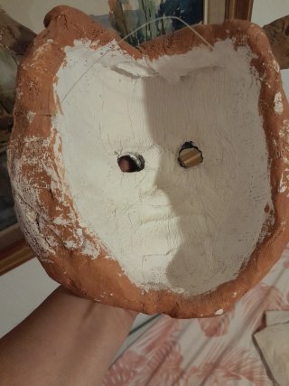 Cabeza de Búho Decorativa Hecho de escayola