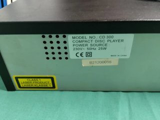 JB Systems CD300 Reproductor CD Profesional