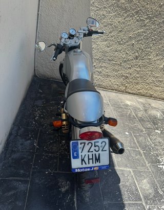 Moto Hudson Boss 125cc Plata