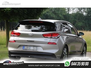 AÑADIDO DE DIFUSOR HYUNDAI I30 2017-- NEGRO MATE
