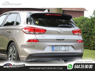 AÑADIDO DE DIFUSOR HYUNDAI I30 2017-- NEGRO MATE