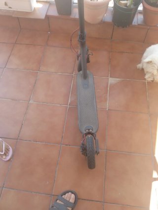 Patinete eléctrico con conexión móvil